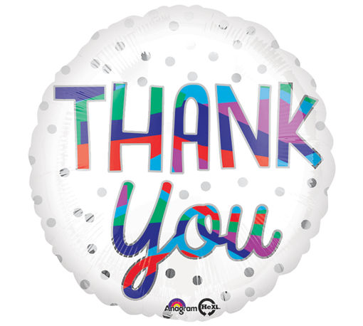 Picture of THANK YOU FOIL BALLOON 17INCH